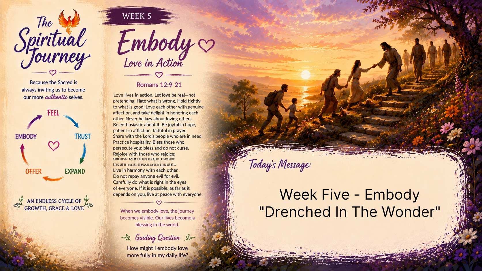Week Five - Embody: The Spiritual Journey